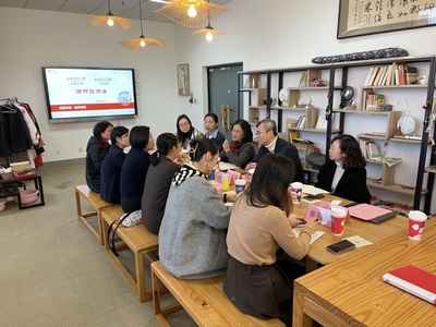 交流互鑒,協同推動基層黨組織&ldquo;一融雙高&rdquo;--人文藝術學院赴上海電機學院文理學院走訪交流